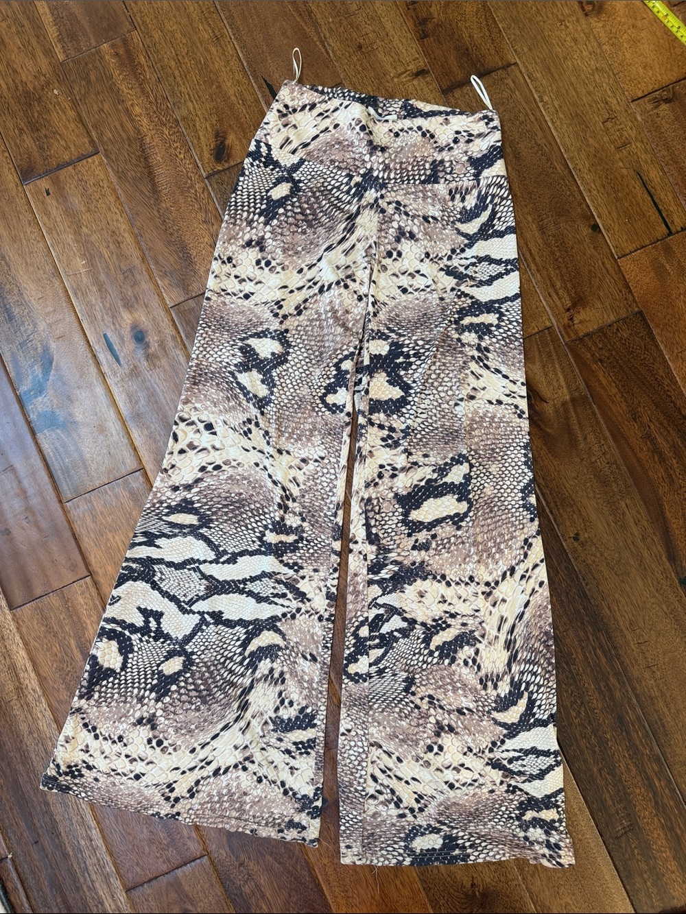 Boston Proper Snake Print Plazzo Pants XS